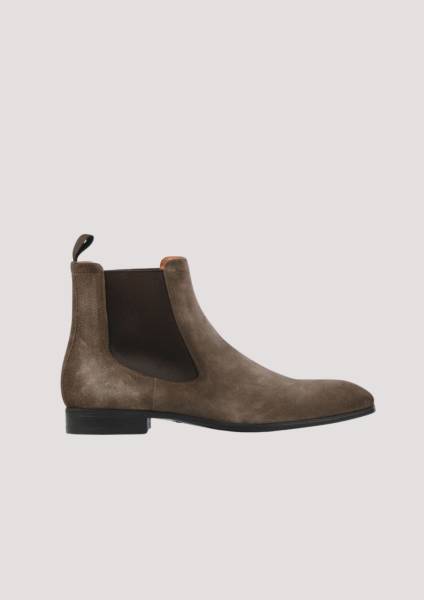 Bottines pour homme en cuir marque Santoni