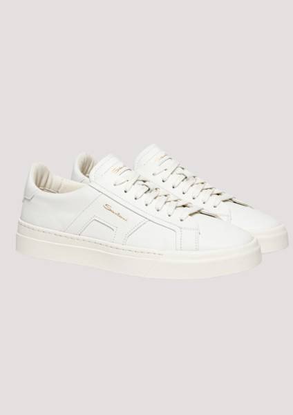 acheter des Baskets blanches pour homme Santoni 