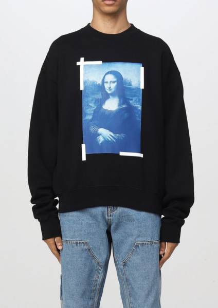 Pull Off White Mona Lisa pour homme dans l'ouest lyonnais