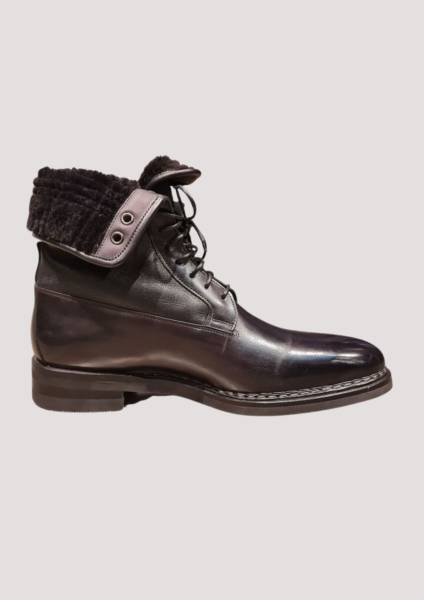 acheter des bottines fourrées pour homme Santoni