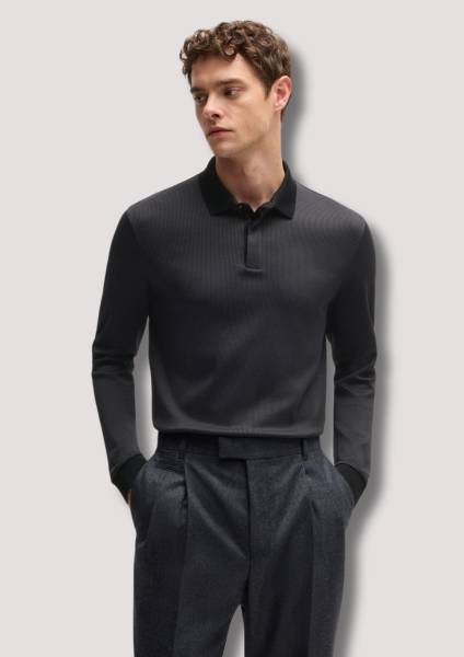 Polo à manches longues pour homme BOSS