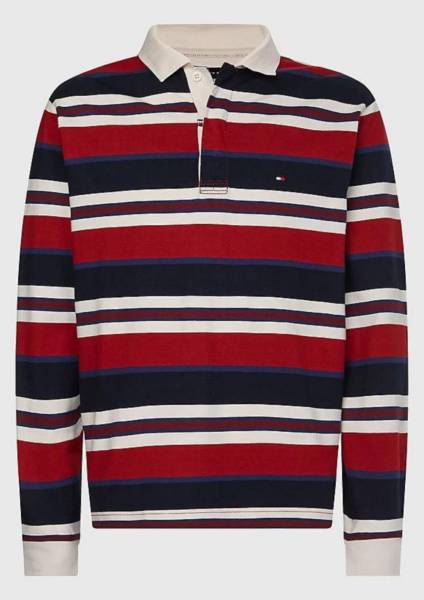 Polo rayé Tommy Hilfiger pour homme à Lyon