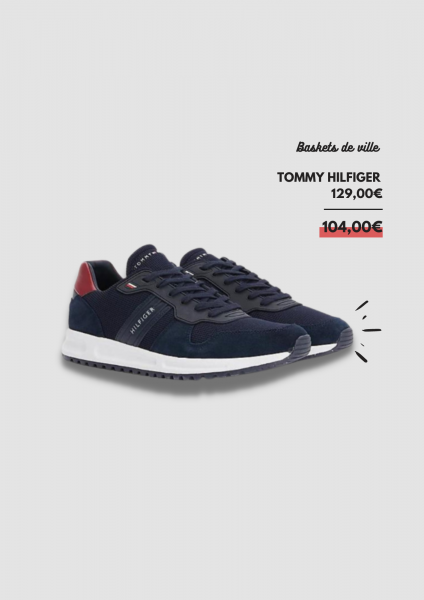 Basket Tommy Hilfiger soldes