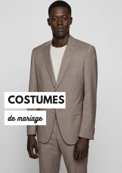 Costume de mariage Hugo Boss pour homme à Lyon