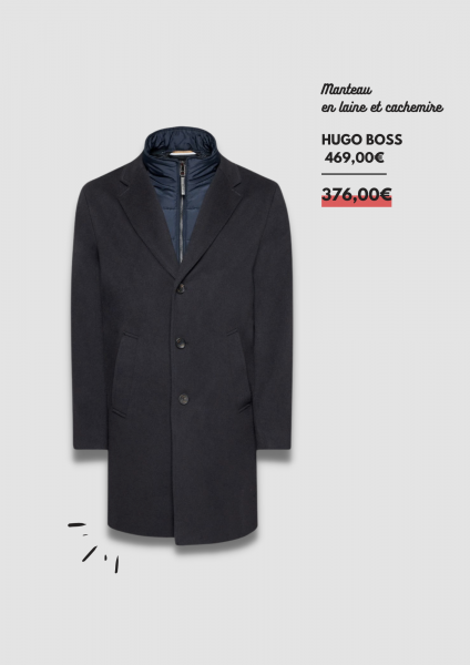 Manteau BOSS soldes
