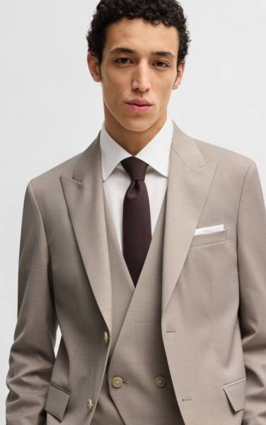 Où trouver un costume de mariage 3 pièces BOSS à Lyon ?