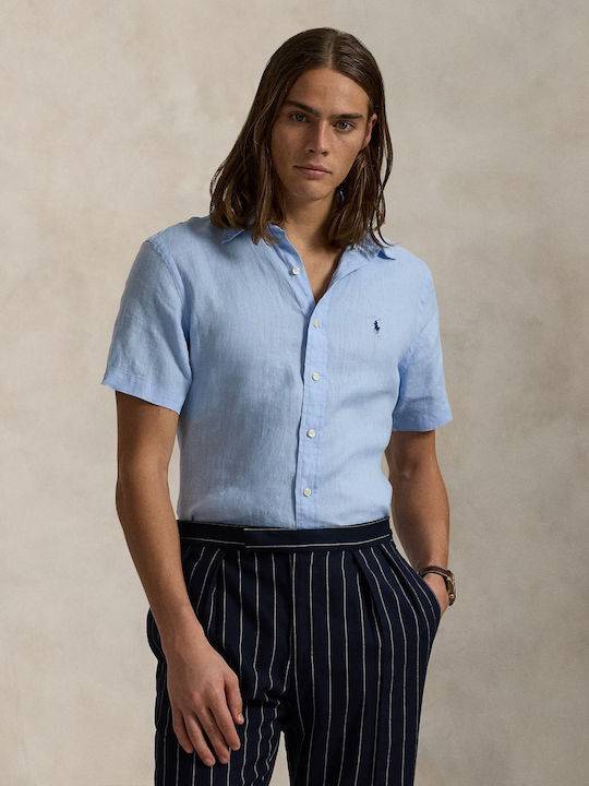 Comment porter une chemise en lin pour homme à Lyon