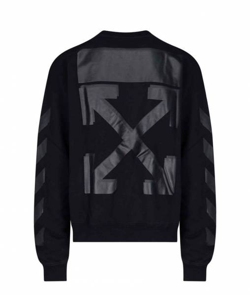 sweat off white noir pour homme